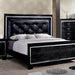 Bellagrand Bed Oak, Silver & Black - Big's Furniture (NV) - Multi Location