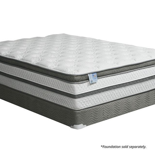 SIDDALEE White/Gray 16" Euro Pillow Top Mattress, E.King - Big's Furniture (NV) - Multi Location