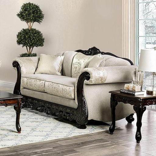 Newdale Ivory Love Seat - Big's Furniture (NV) - Multi Location