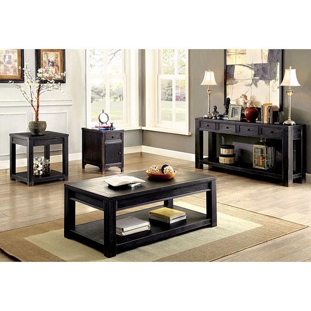 MEADOW Antique Black Side Table - Big's Furniture (NV) - Multi Location
