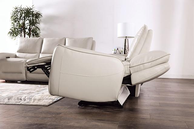 PHINEAS Power Sofa, Beige - Big's Furniture (NV) - Multi Location