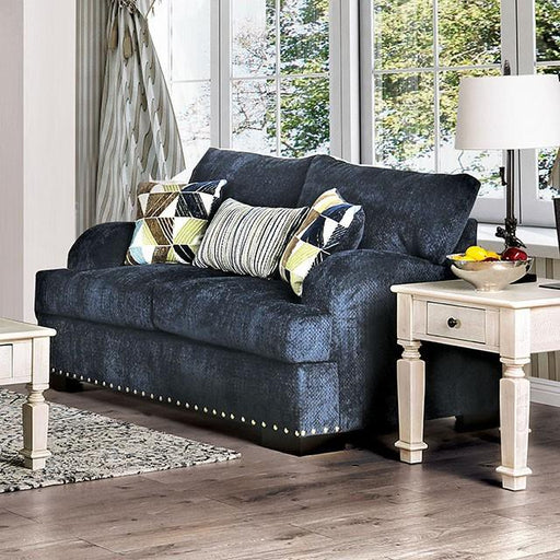 Jayda Navy Love Seat - Big's Furniture (NV) - Multi Location
