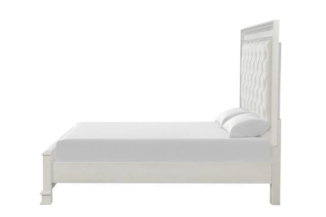 Stella Mia 4 Pc 5 Pc Queen Bedroom Set White - Big's Furniture (NV) - Multi Location