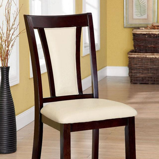 BRENT Dark Cherry/Ivory Side Chair (2/CTN) - Big's Furniture (NV) - Multi Location