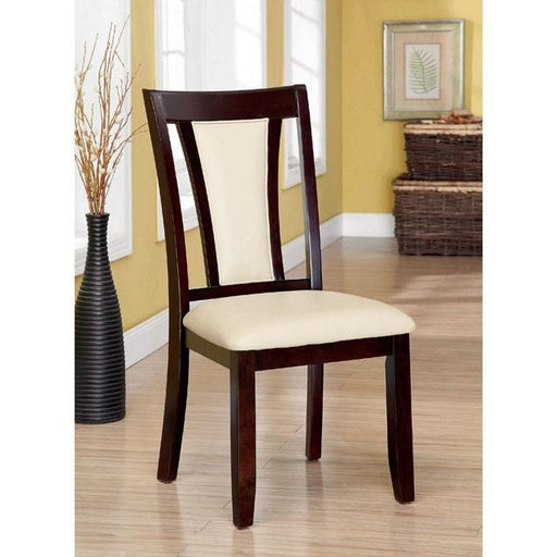 BRENT Dark Cherry/Ivory Side Chair (2/CTN) - Big's Furniture (NV) - Multi Location
