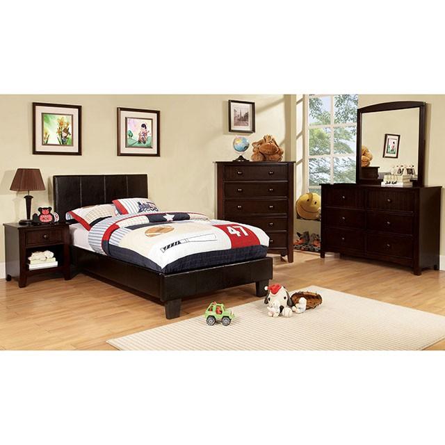 Winn Park Cal.King, E.King, Twin, & Full Bed Chrome, Gray, Brown, & Chrome - Big's Furniture (NV) - Multi Location