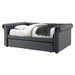LEANNA Gray Full Daybed w/ Trundle, Gray - Big's Furniture (NV) - Multi Location