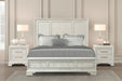 Stella Mia E.King & Queen Bed White & White - Big's Furniture (NV) - Multi Location