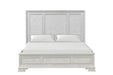 Stella Mia E.King & Queen Bed White & White - Big's Furniture (NV) - Multi Location