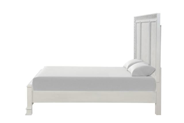 Stella Mia E.King & Queen Bed White & White - Big's Furniture (NV) - Multi Location