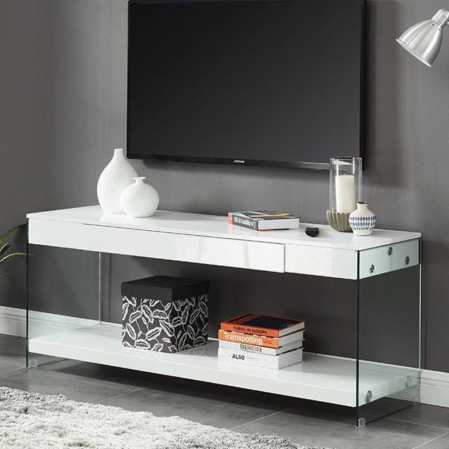 Sabugal White 70" TV Stand - Big's Furniture (NV) - Multi Location