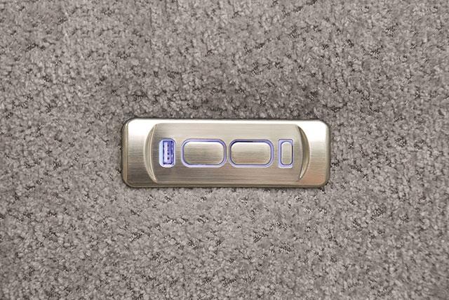 MORCOTE Power Recliner, Light Gray - Big's Furniture (NV) - Multi Location