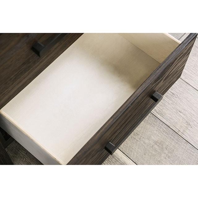 Rexburg Wire-Brushed Rustic Brown Night Stand - Big's Furniture (NV) - Multi Location