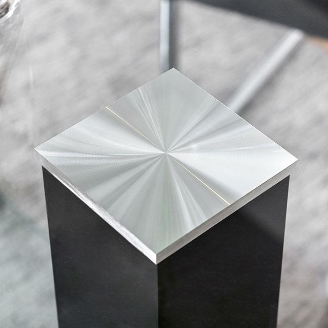 Richfield Black/Chrome Dining Table - Big's Furniture (NV) - Multi Location