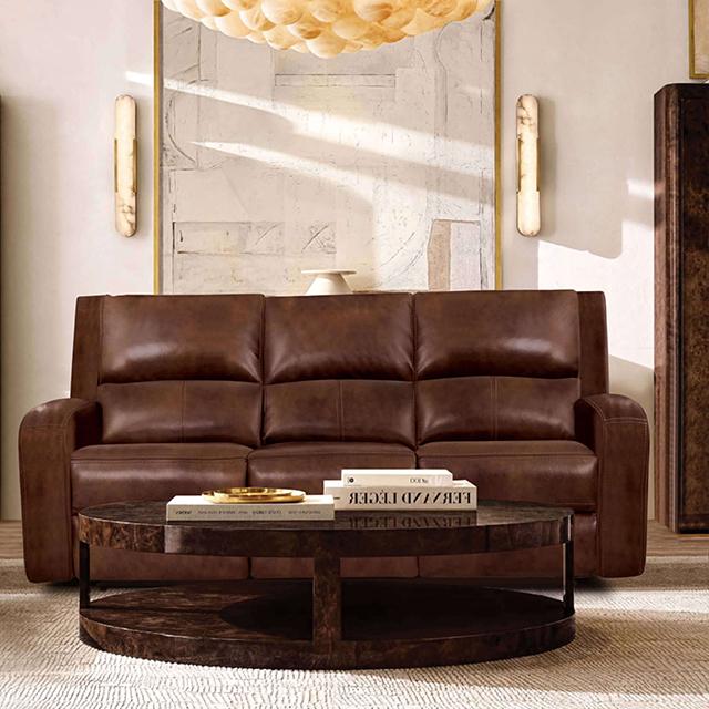 SOTERIOS Power Sofa, Medium Brown - Big's Furniture (NV) - Multi Location