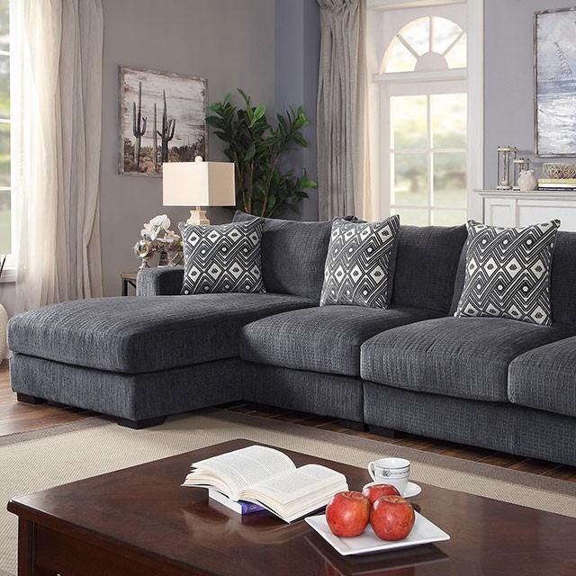 Kaylee Gray Large L-Shaped Sectional - Big's Furniture (NV) - Multi Location