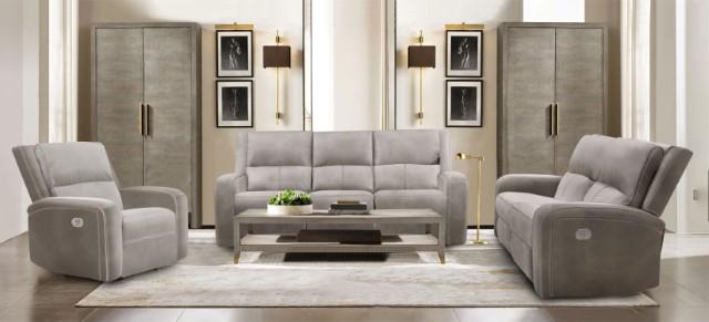 VASILIOS Power Sofa, Taupe - Big's Furniture (NV) - Multi Location
