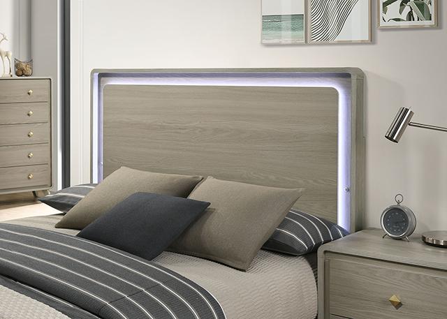 Rainier Bed Gray - Big's Furniture (NV) - Multi Location