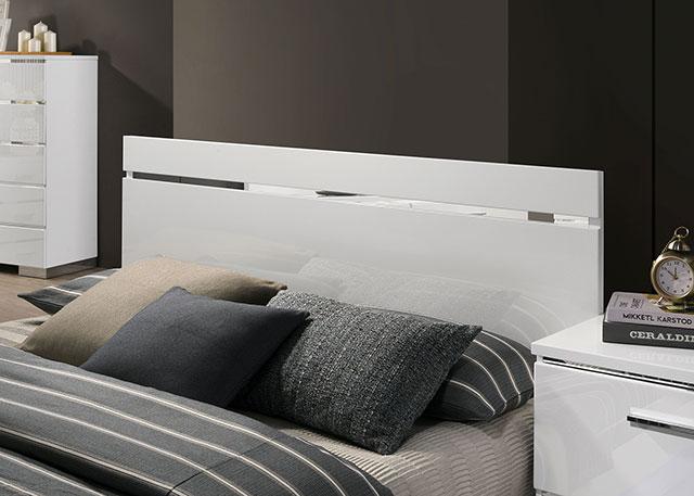 Erlach Bed Black & White - Big's Furniture (NV) - Multi Location