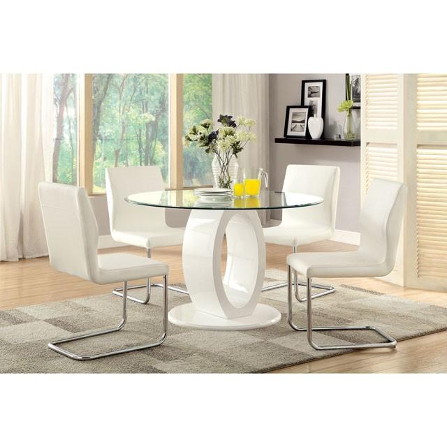 LODIA I White Side Chair - Big's Furniture (NV) - Multi Location