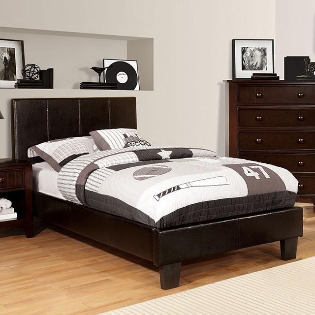 Winn Park Cal.King, E.King, Twin, & Full Bed Chrome, Gray, Brown, & Chrome - Big's Furniture (NV) - Multi Location