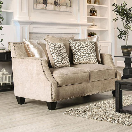 Hendon Loveseat Beige - Big's Furniture (NV) - Multi Location