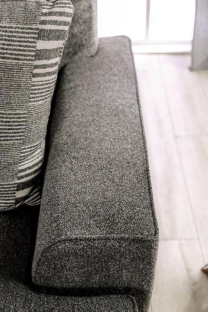 HOLBORN Loveseat, Gray - Big's Furniture (NV) - Multi Location