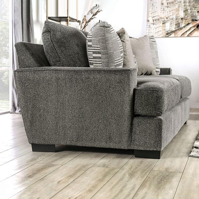 HOLBORN Loveseat, Gray - Big's Furniture (NV) - Multi Location