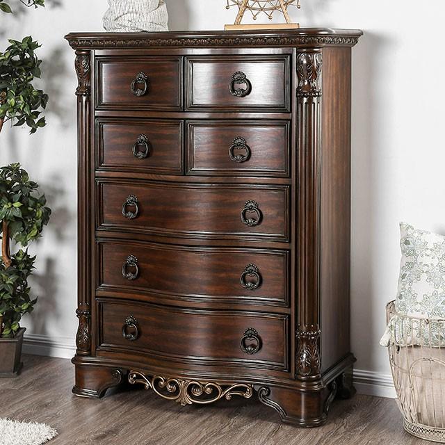Menodora Brown Cherry Chest - Big's Furniture (NV) - Multi Location