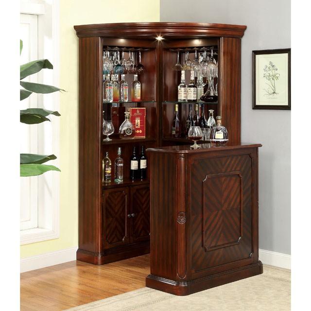 VOLTAIRE Dark Cherry Curio - Big's Furniture (NV) - Multi Location