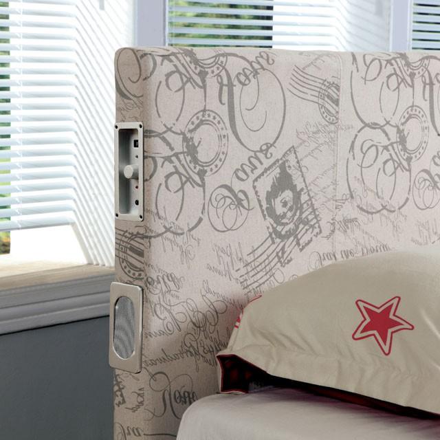 Evans E.King & Cal.King Bed Espressso, White, & Camel - Big's Furniture (NV) - Multi Location