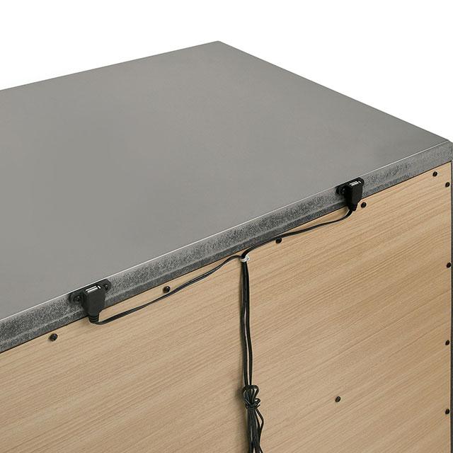 Emmeline Bed Silver & White - Big's Furniture (NV) - Multi Location