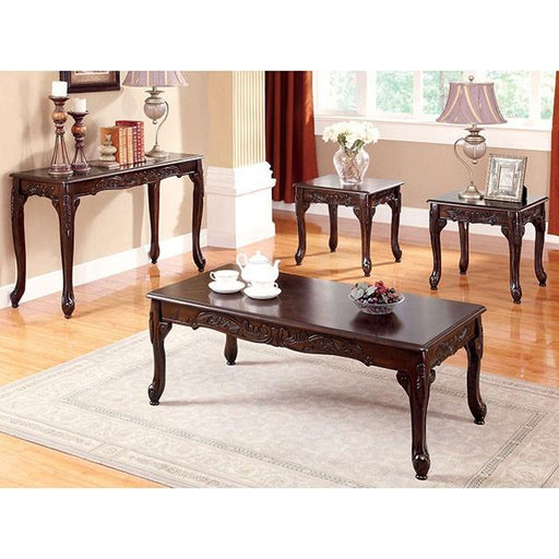 Cheshire Dark Cherry 3 Pc. Coffee Table Set - Big's Furniture (NV) - Multi Location