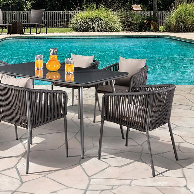 Tushari 8 Pc. Outdoor Dining Set - Big's Furniture (NV) - Multi Location
