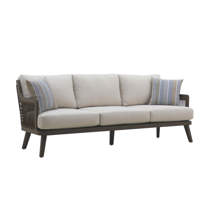 Genova Patio Sofa W/Two Accent Pillows