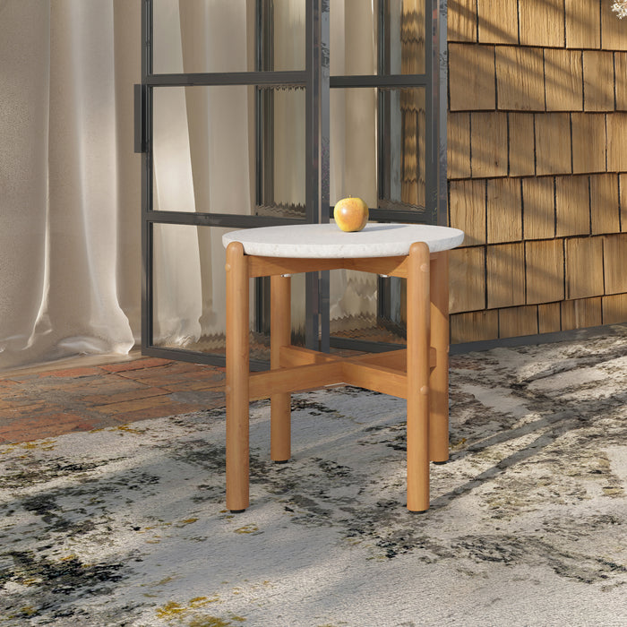 Solstice End Table Terrazzo Top
