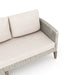 Carezza 5 Pc Set - Sofa, 2 Club Chairs, 2 Stools- Taupe