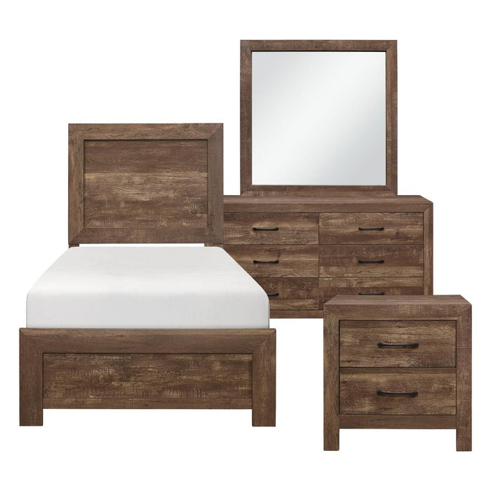 Corbin Bed Set Brown image