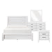 Corbin Queen Bed Set White image