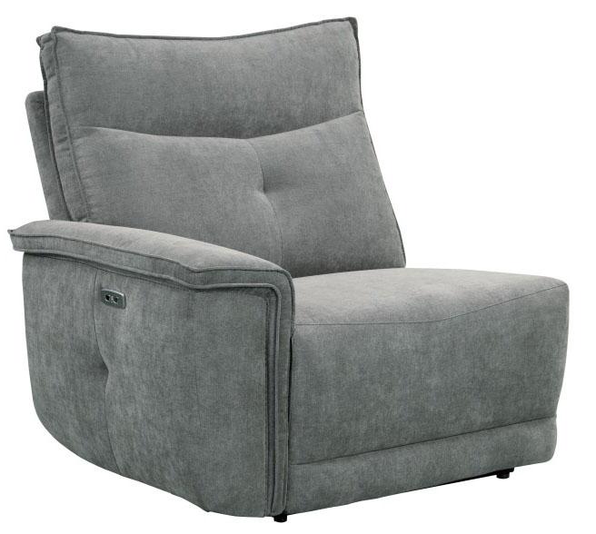 Tesoro Power Left Side Reclining Chair in Dark Gray 9509DG-LRPWH - Big's Furniture (NV) - Multi Location