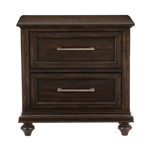Cardona Nightstand in Driftwood Charcoal 1689-4 - Big's Furniture (NV) - Multi Location