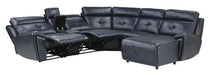 Avenue Left Side Reclining Chair in Navy 9469NVB-LR - Big's Furniture (NV) - Multi Location