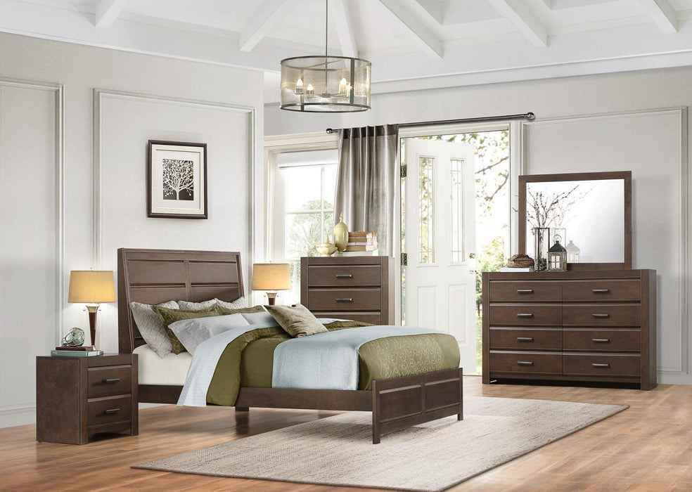 Erwan 5 Drawer Chest in Dark Walnut 1961-9 - Big's Furniture (NV) - Multi Location