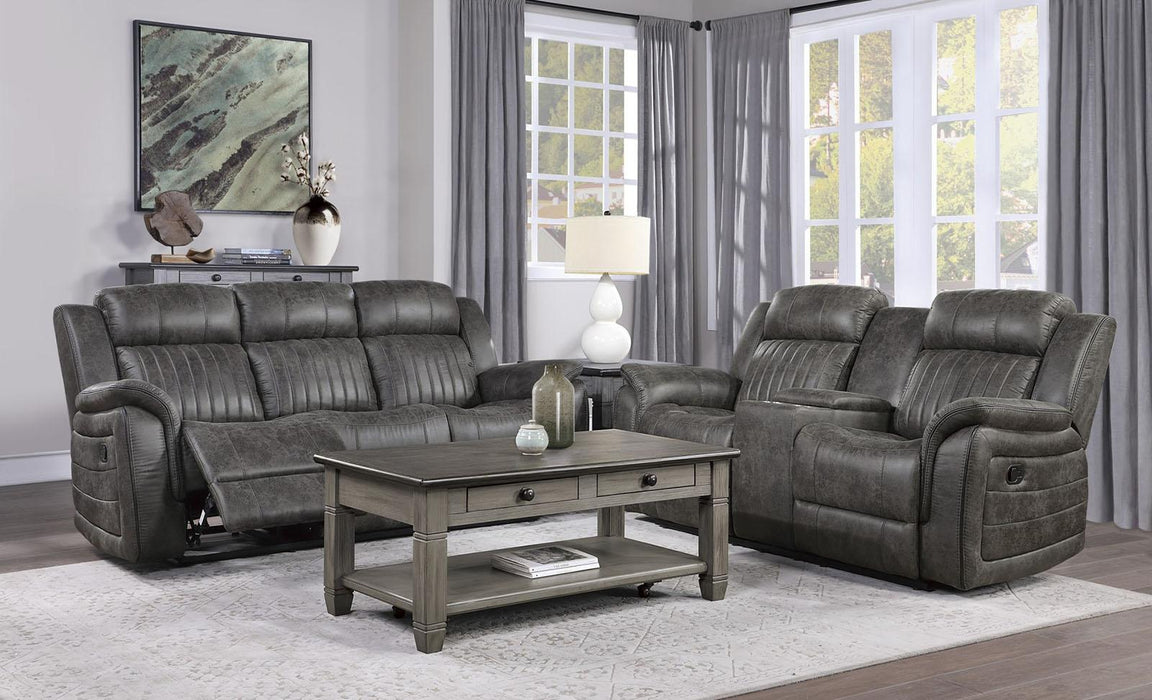 Centeroak Double Reclining Sofa in Gray 9479BRG-3 - Big's Furniture (NV) - Multi Location