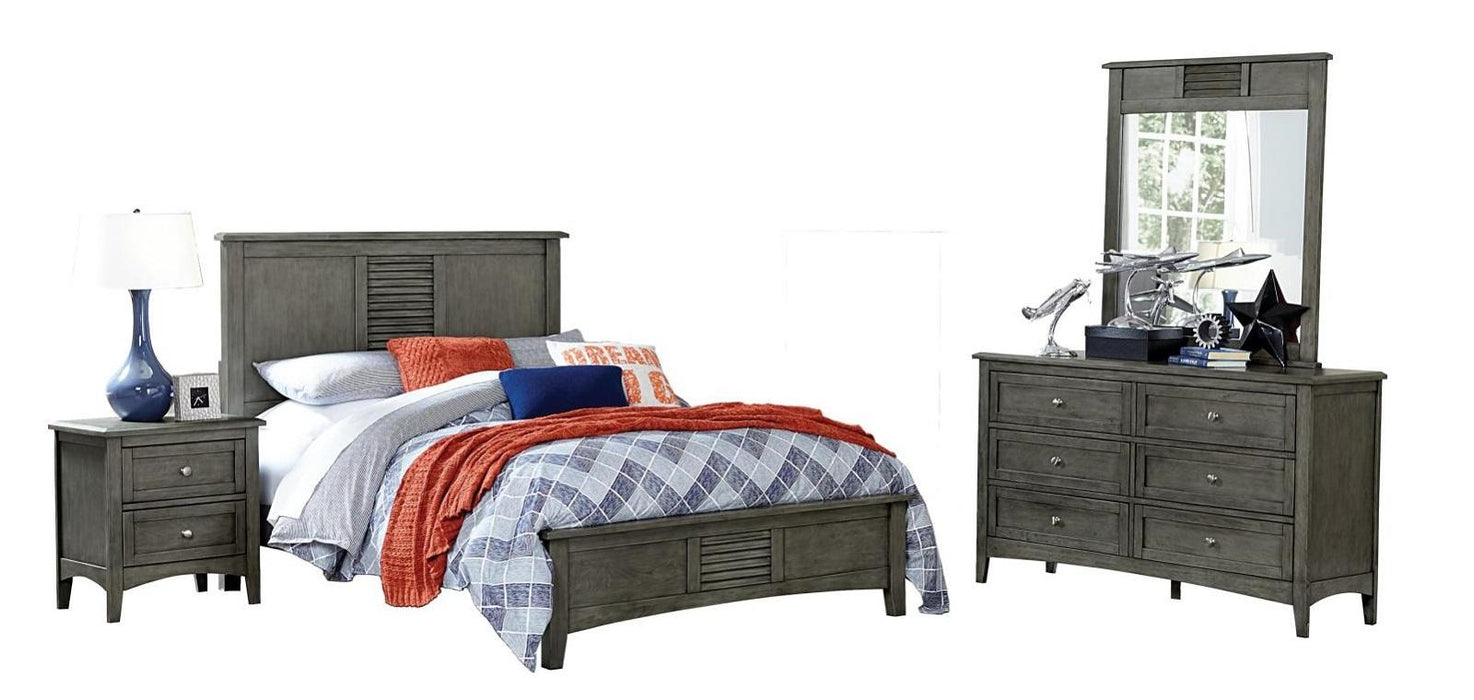 Garcia Twin Panel Bed in Gray 2046T-1 - Big's Furniture (NV) - Multi Location