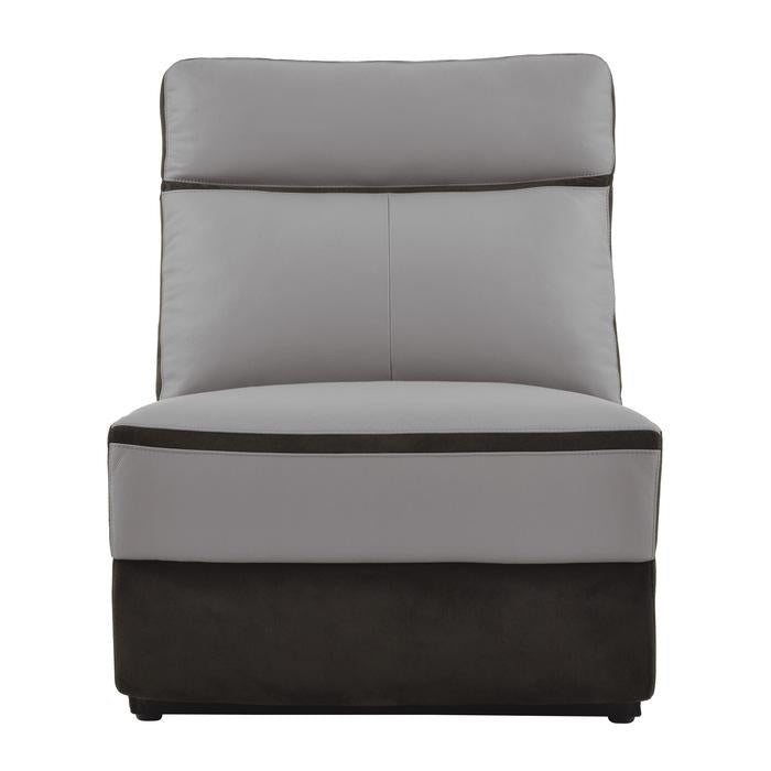 Laertes Power Armless Reclining Chair in Taupe Gray 8318-ARPW - Big's Furniture (NV) - Multi Location