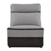Laertes Power Armless Reclining Chair in Taupe Gray 8318-ARPW - Big's Furniture (NV) - Multi Location