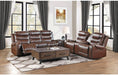 Putnam Power Double Reclining Sofa with Drop-Down in Brown 9405BR-3PW - Big's Furniture (NV) - Multi Location