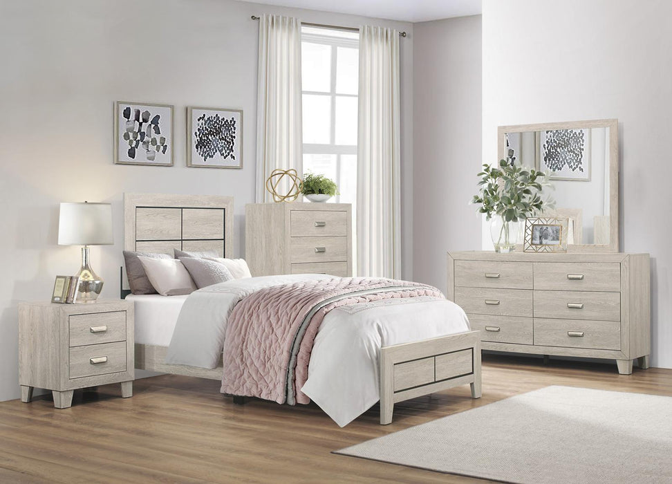 Quinby 6 Drawer Dresser in Light Brown 1525-5 - Big's Furniture (NV) - Multi Location