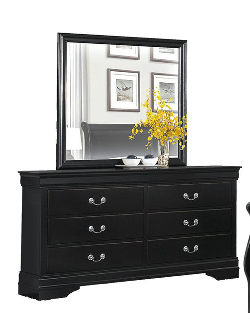 Mayville Mirror in Black 2147BK-6 - Big's Furniture (NV) - Multi Location